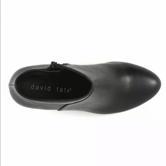 DAVID Tate Rocco Black Lamb Size 6W - Picture 2 of 8
